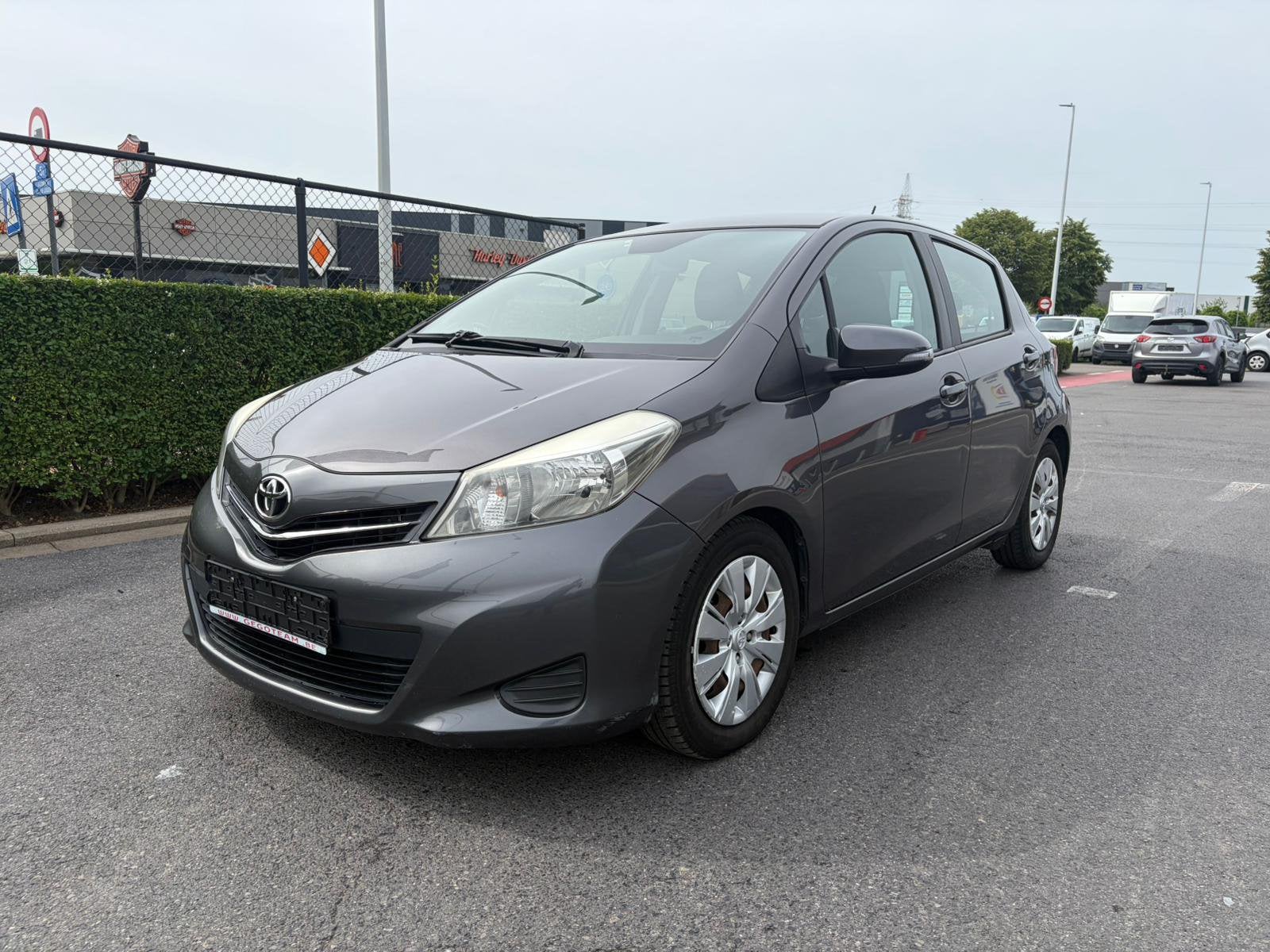 Toyota Yaris 1.4D4D Airco Navi cam 12/2011, Auto's, Euro 5, Stof, 1398 cc, Bedrijf