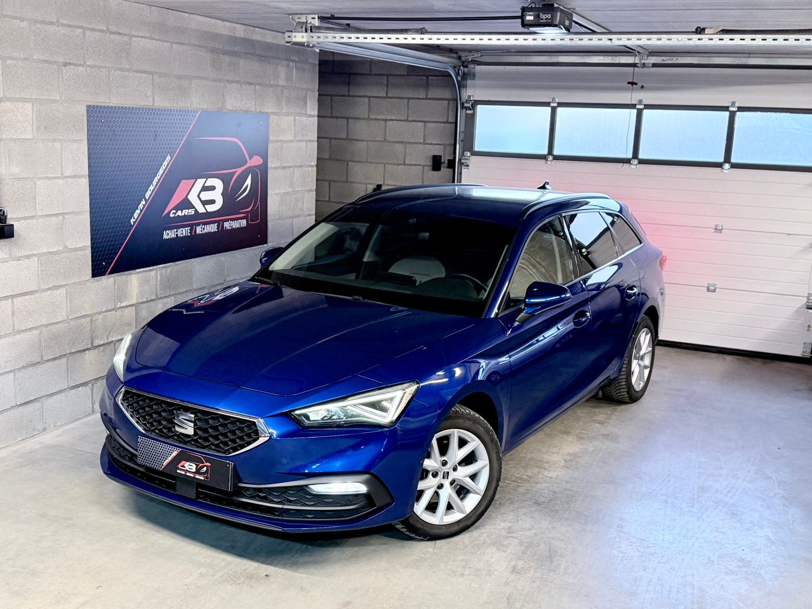Seat Leon Sportstourer • 2021 • 78.000 Kms • 1.5 TFSI 130CV, Achat, Euro 6, Noir, 5 portes