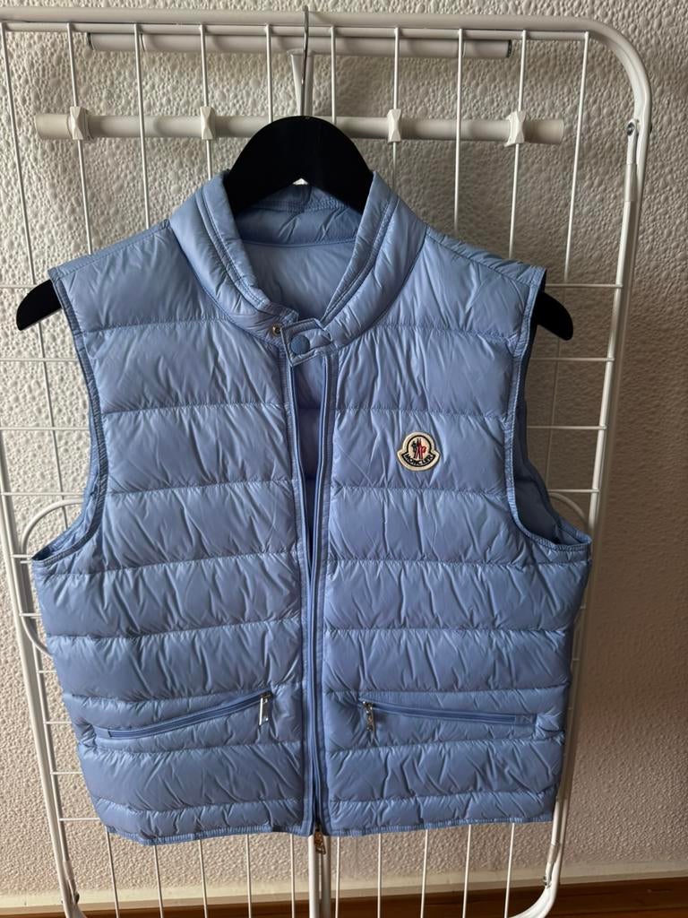 Moncler bodywarmer maat 1 (S), Enlèvement, Comme neuf
