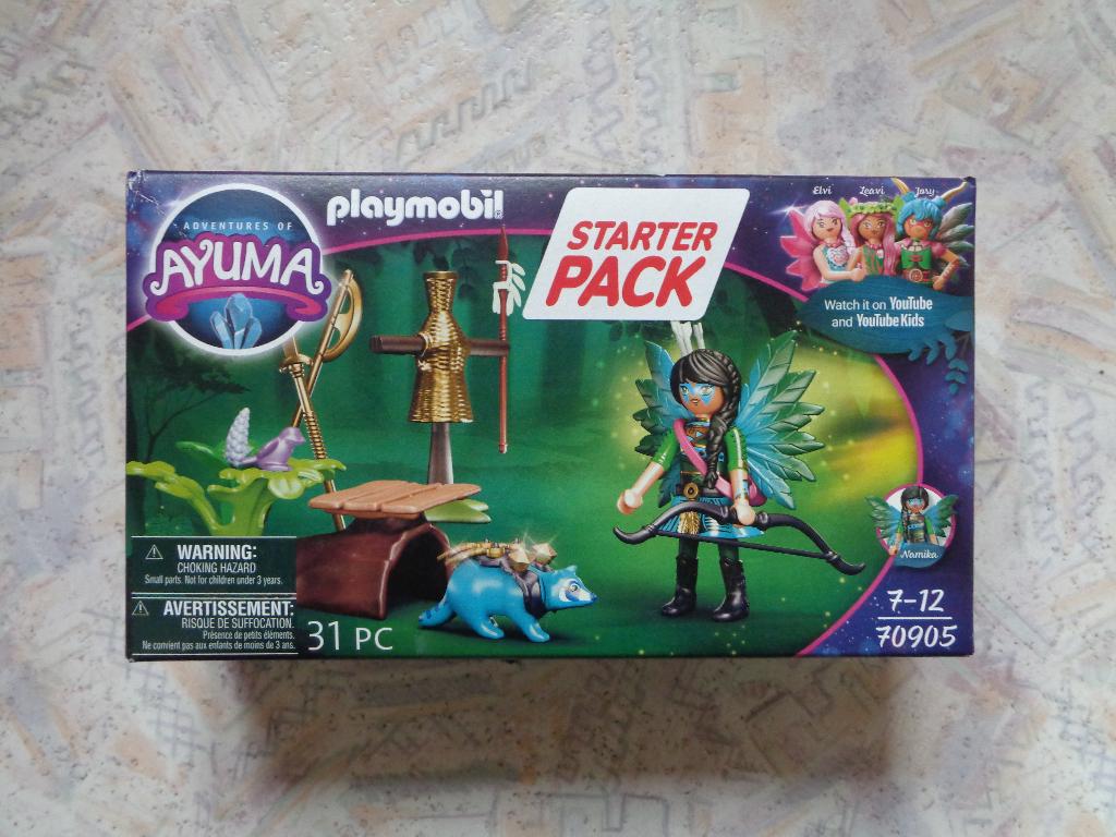 PLAYMOBIL  Ayuma Knight Fairy met wasbeer - 70905, Ophalen of Verzenden, Nieuw, Complete set