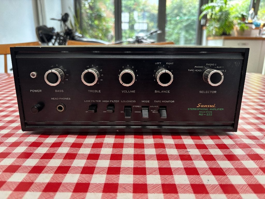 Amplificateur SANSUI AU-222, TV, Hi-fi & Vidéo, Amplificateurs & Ampli-syntoniseurs, Enlèvement ou Envoi, Utilisé