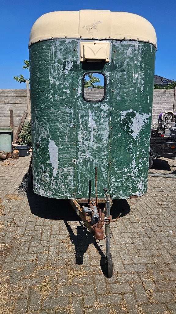 PaardenTrailer, Ophalen, Gebruikt, Aluminium, 1½-paards trailer