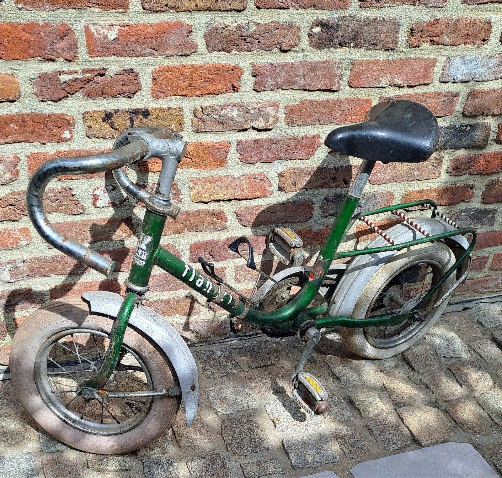 oud koersfietsje flandria, Fietsen en Brommers, Ophalen