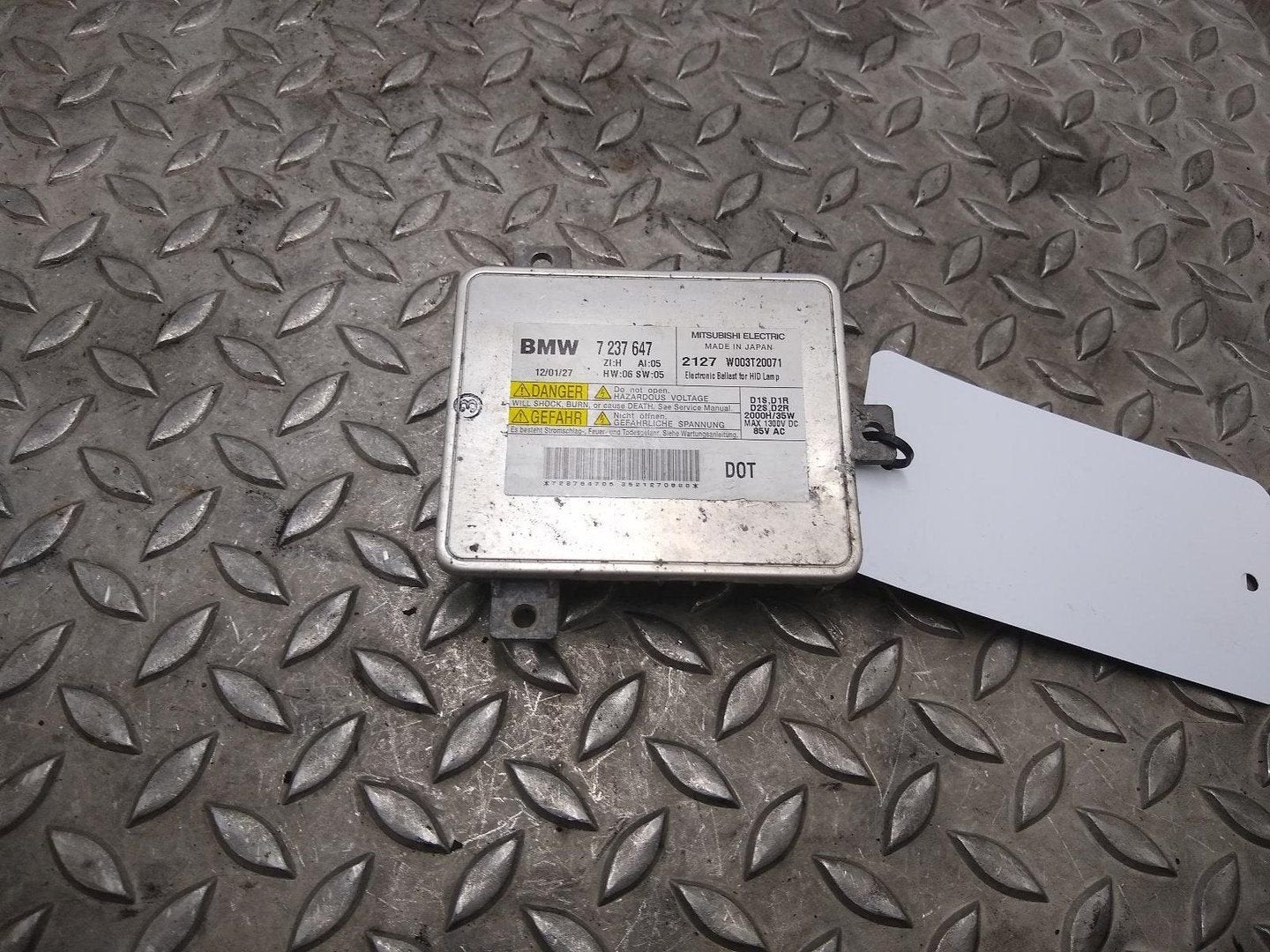 BMW 3 SERIES 330D HIGH EXECUTIVE XENON STUURAPPARAAT 2008, Ophalen of Verzenden, Gebruikt, Stiba lid