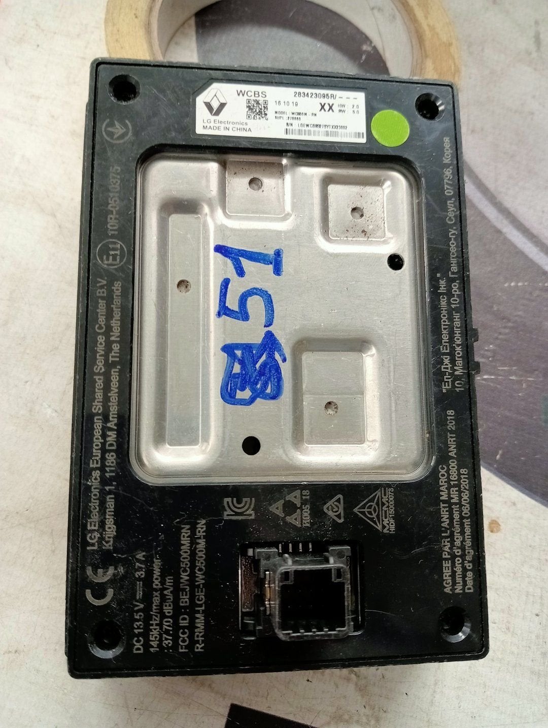 Computer telefoon Renault Clio V (RJAB) (2019 - heden), Renault, -, Utilisé, -