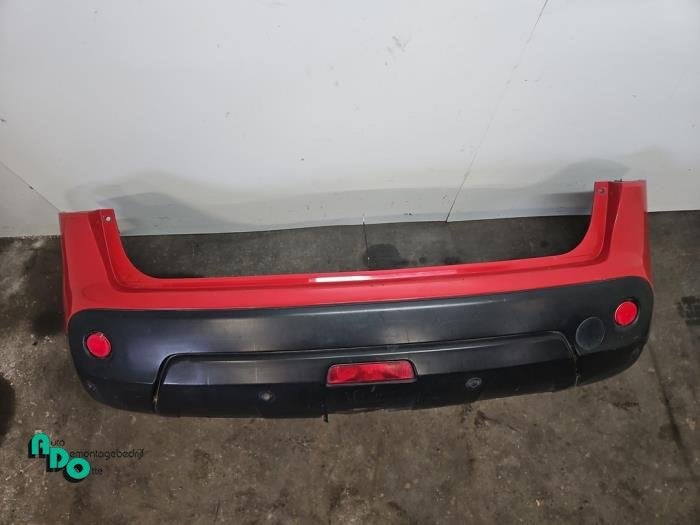 Pare-chocs arrière d'un Nissan Qashqai (Qashqai 07-) (Z10), -, 3 mois de garantie, Utilisé, -