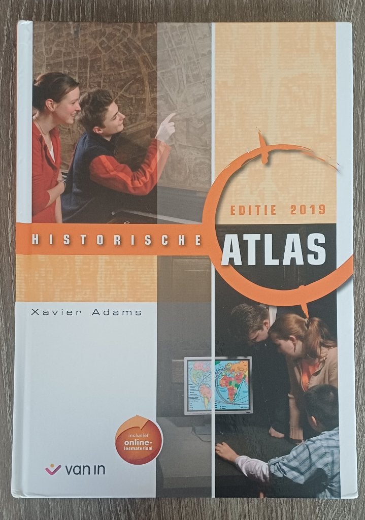 Historische atlas. Editie 2019., Boeken, Ophalen, ASO, Geschiedenis, Zo goed als nieuw