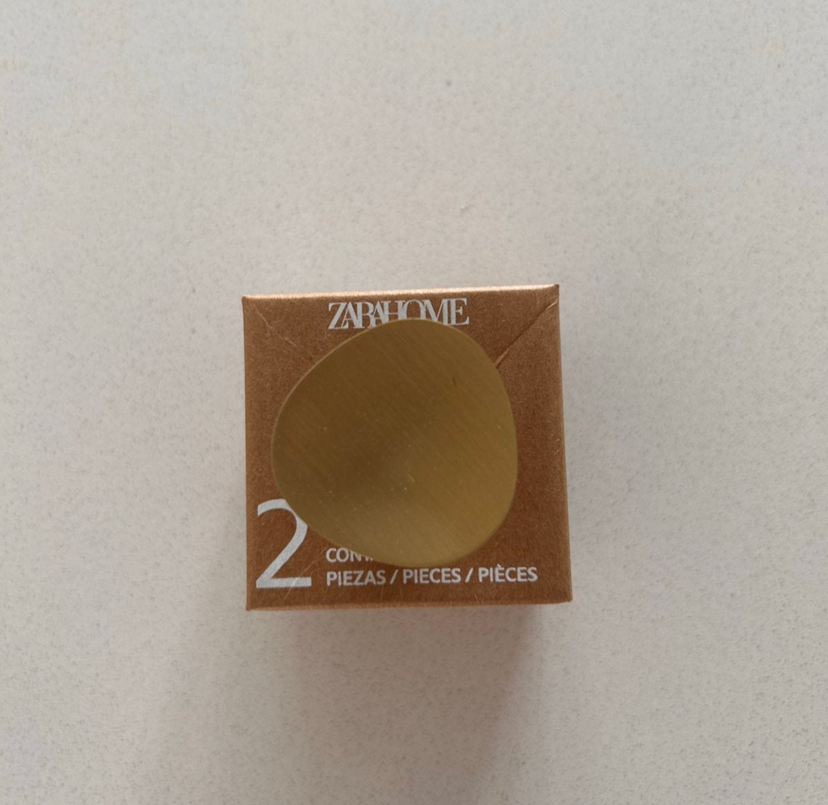 Poignees de meuble en laiton Zara home, Enlèvement ou Envoi, Neuf