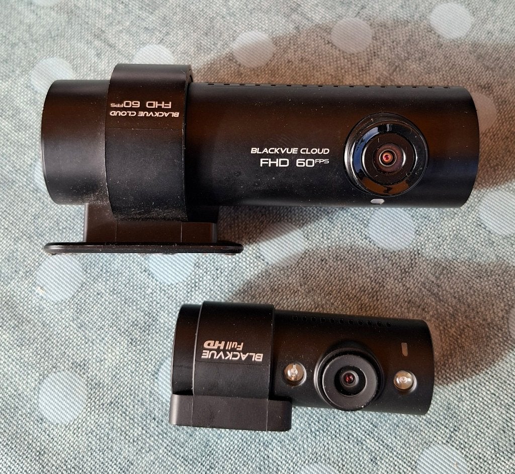 BLACKVUE DR750S-2CH + BACKUP BATTERIJ, Auto diversen, Ophalen of Verzenden, Gebruikt