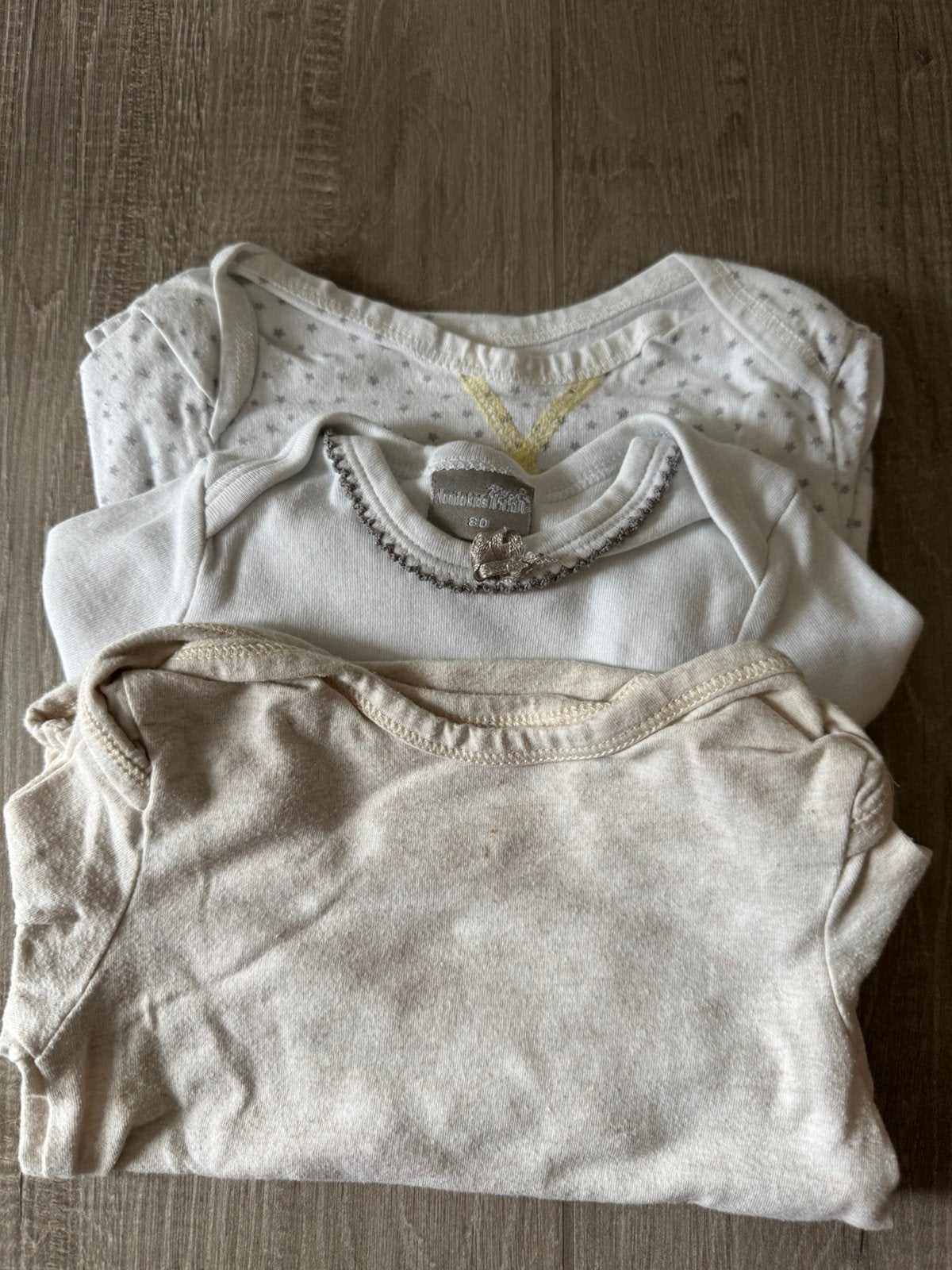 3 Rompers met lange mouwen, Ophalen of Verzenden, Gebruikt, Meisje, Nacht- of Onderkleding
