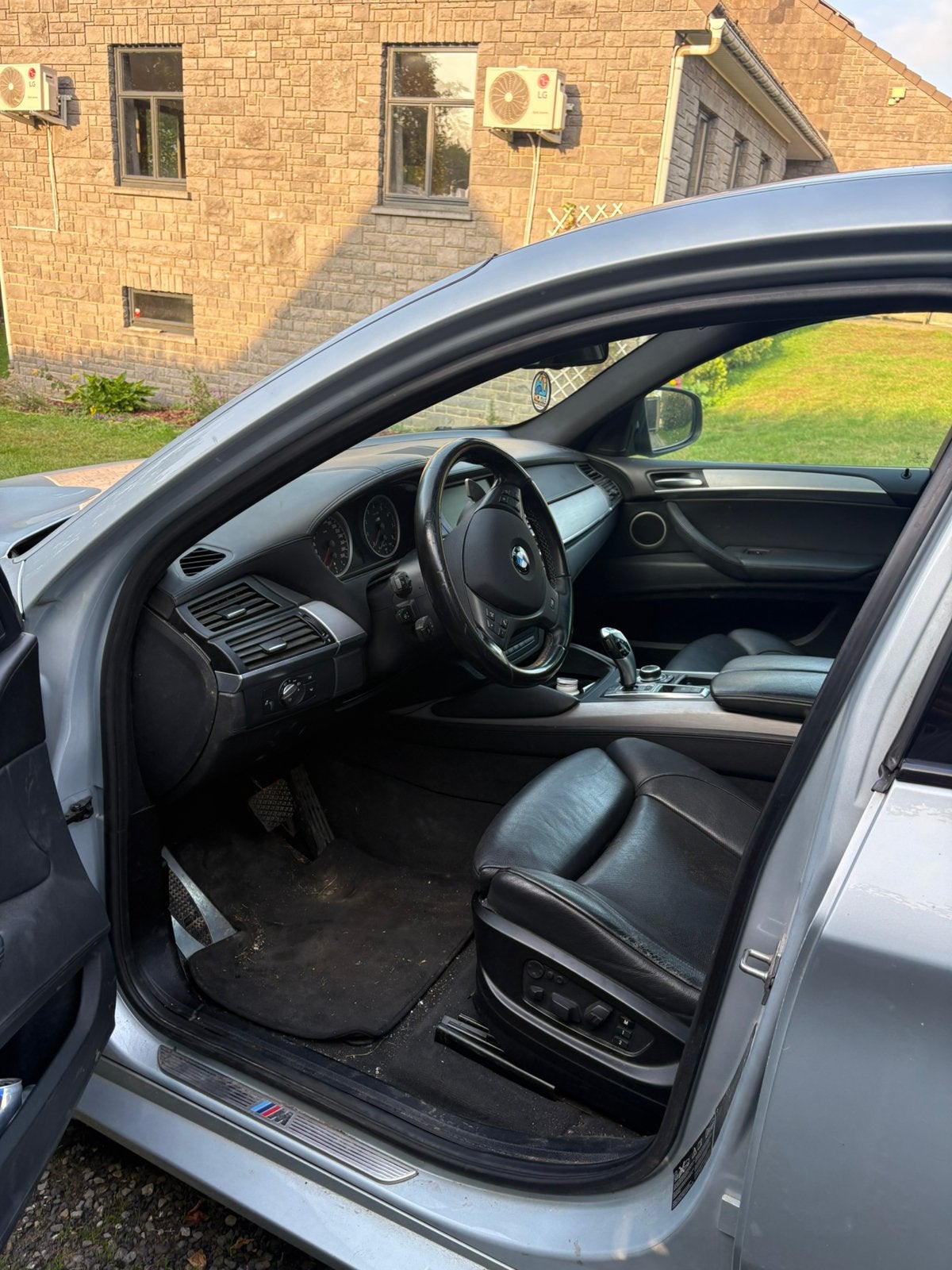 BMW X6 M, Auto's, Automaat, Zwart, Blauw, X6