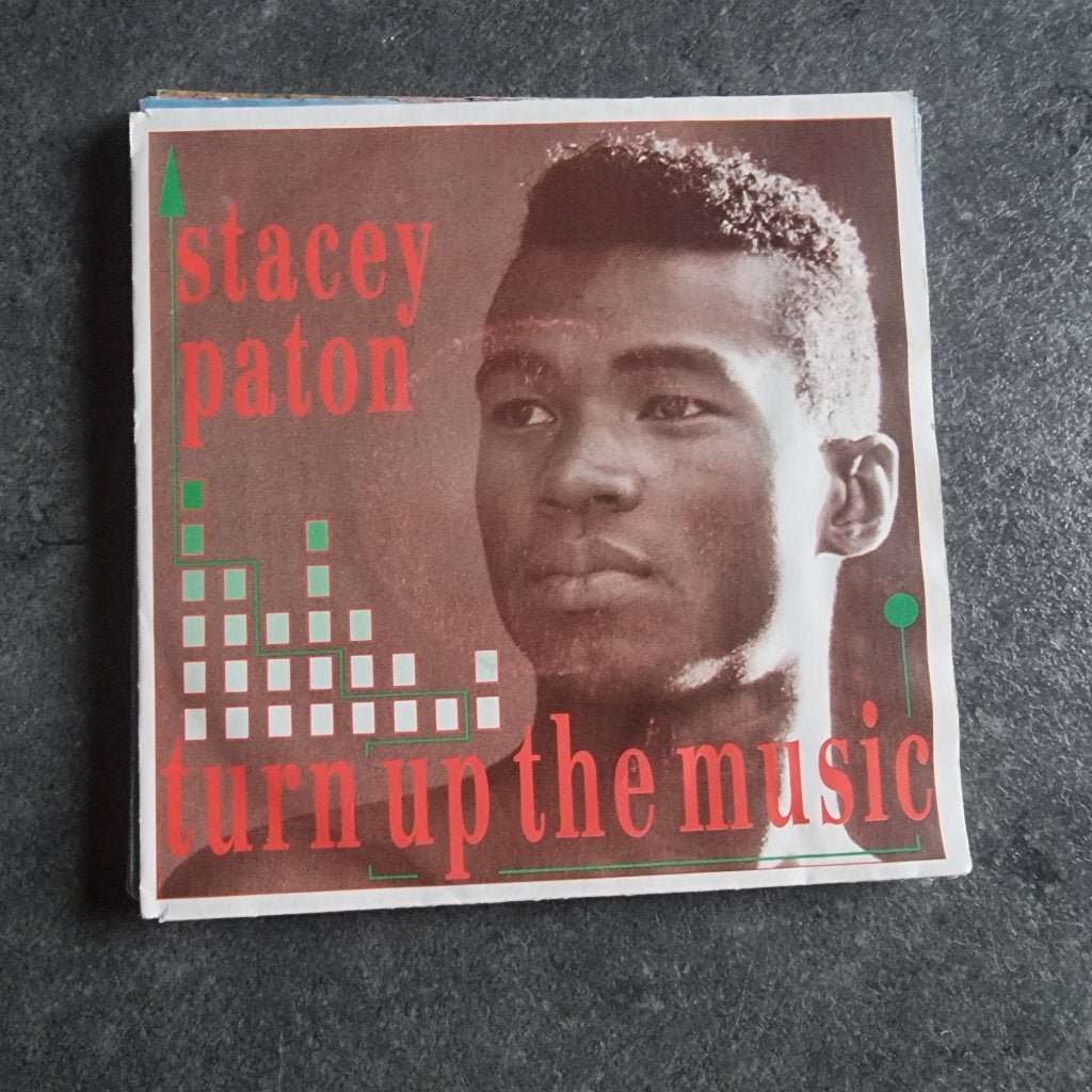7" Stacey Paton – Turn Up The Music, Cd's en Dvd's, Vinyl Singles, Ophalen of Verzenden, Gebruikt, 7 inch, Dance en House