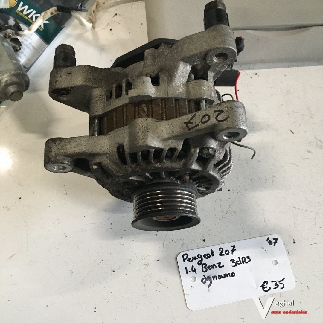 Peugeot 207 1.4  8 v benzine 2007 Dynamo, Auto-onderdelen, Gebruikt, -, -, Ophalen of Verzenden