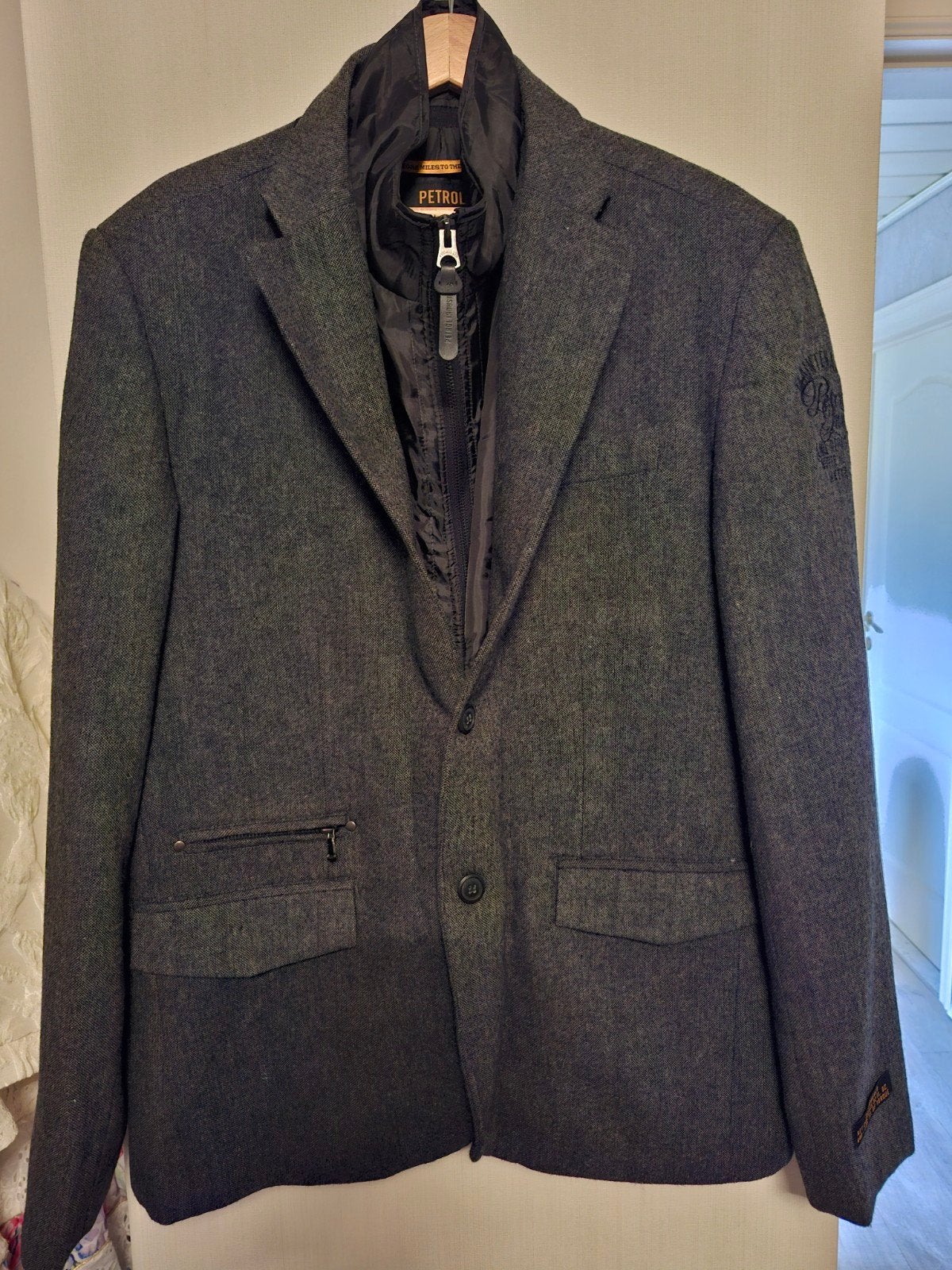 Blazer, Ophalen, Zo goed als nieuw, Maat 52/54 (L), Petrol Industries