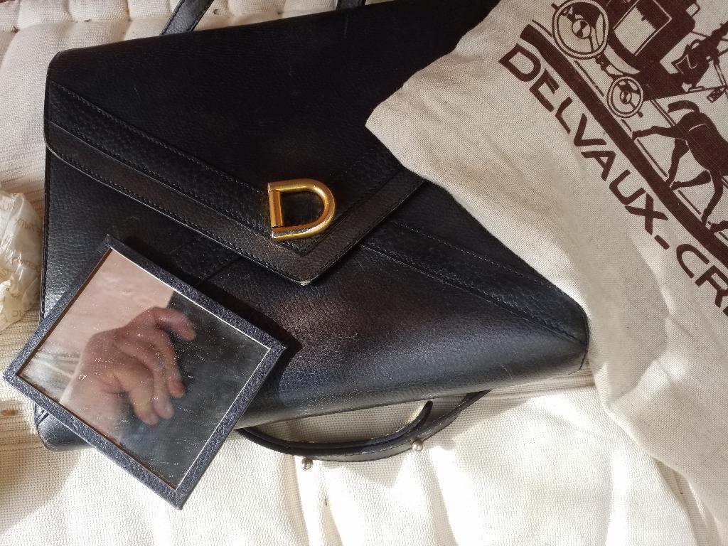 sac Delvaux bleu, Ophalen, Gebruikt, Blauw