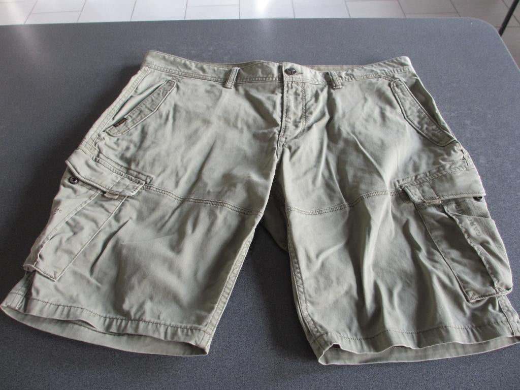heren korte cargobroek, Kleding | Heren, Broeken en Pantalons, Ophalen, Zo goed als nieuw, Groen, PME Legend