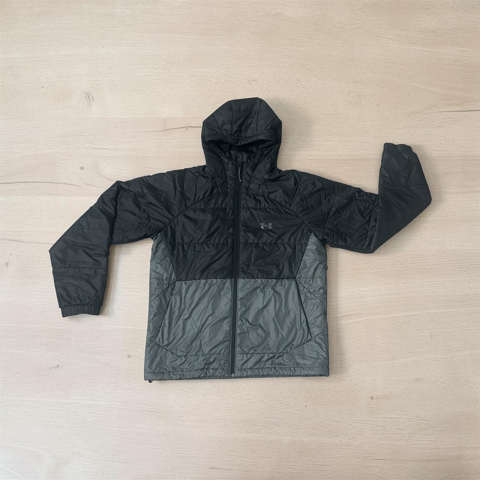 Doudoune Under Armour noir/gris, Envoi, Comme neuf, Taille 52/54 (L), Noir