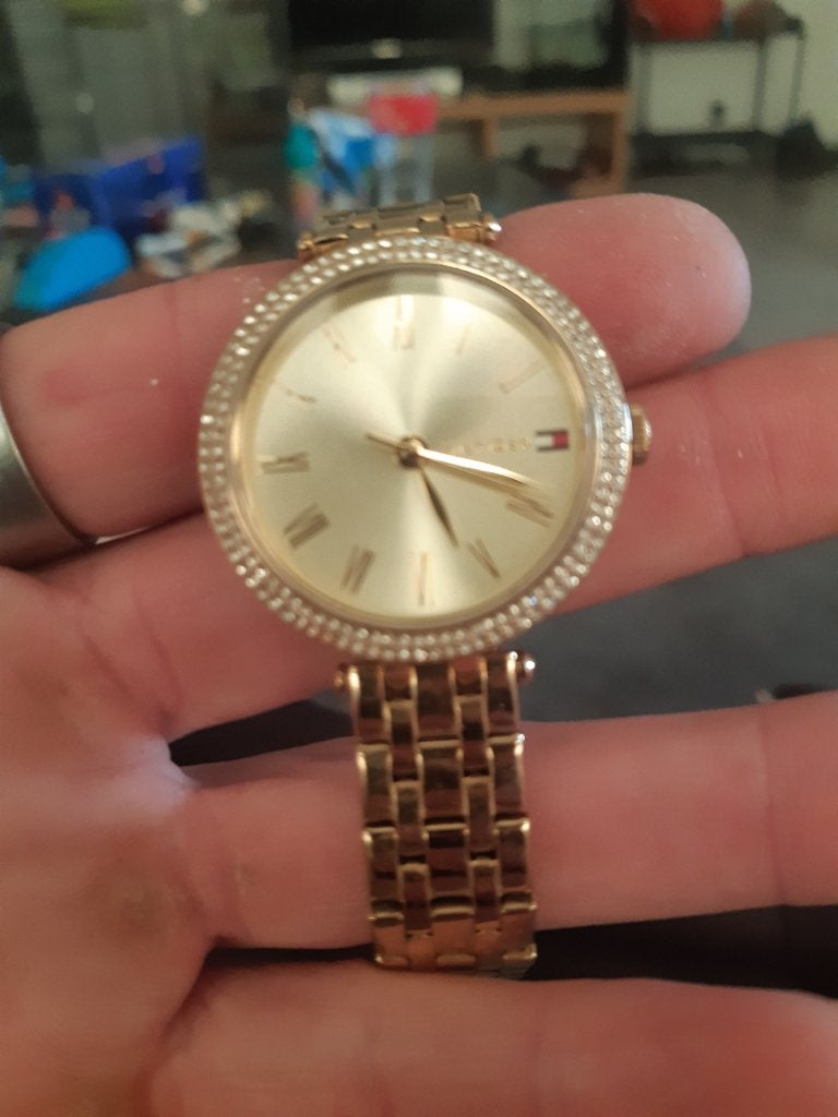 Horloge, Ophalen, Polshorloge, Zo goed als nieuw, Overige materialen