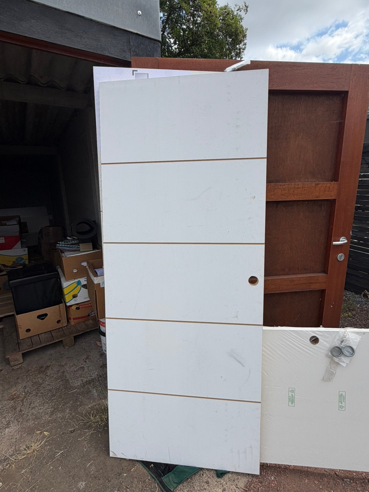 Porte coulissante à peindre – 90  200, Maison & Meubles, Armoires | Casiers, Enlèvement, Neuf
