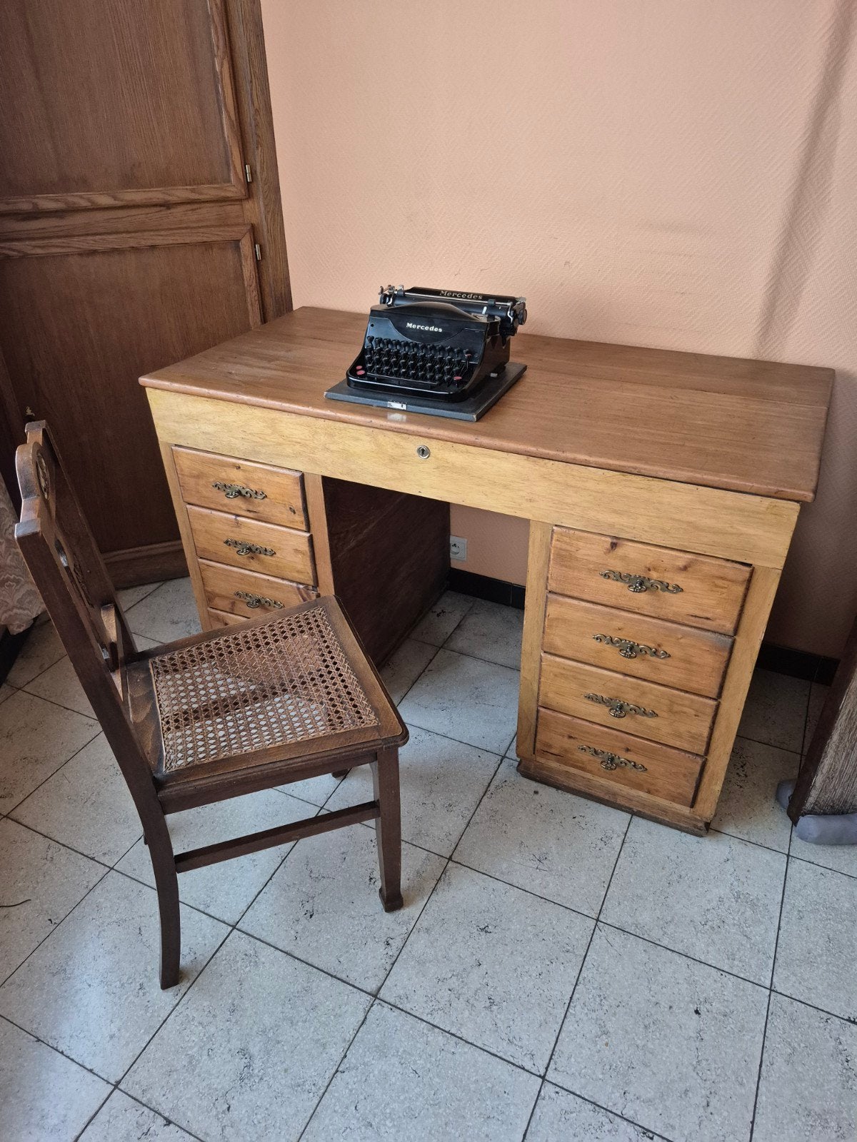 antiek bureau, Huis en Inrichting, Antiek, Ophalen, Gebruikt