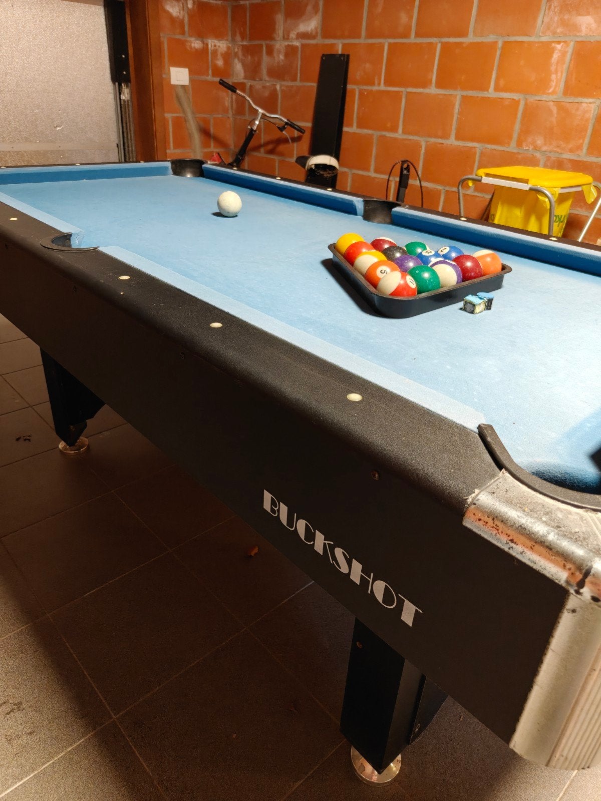 Pooltafel (6 ft) van merk Buckshot, Ophalen of Verzenden, Gebruikt, Pooltafel