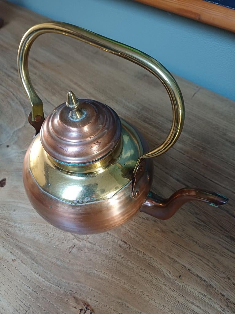 Koperen keteltje, Antiek en Kunst, Ophalen of Verzenden