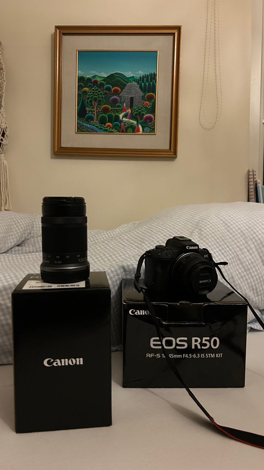 Canon EOS R50, Touchscreen, Ophalen of Verzenden, Oplader, Canon