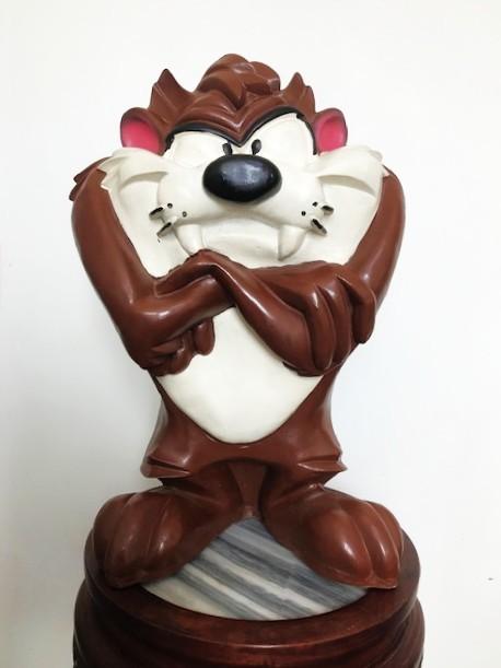 Taz Looney Tunes Diable Tasmanie 46 H Années 90😎✨💑🎁🤗👌, Collections, Enlèvement ou Envoi, Looney Tunes, Comme neuf, Statue ou Figurine