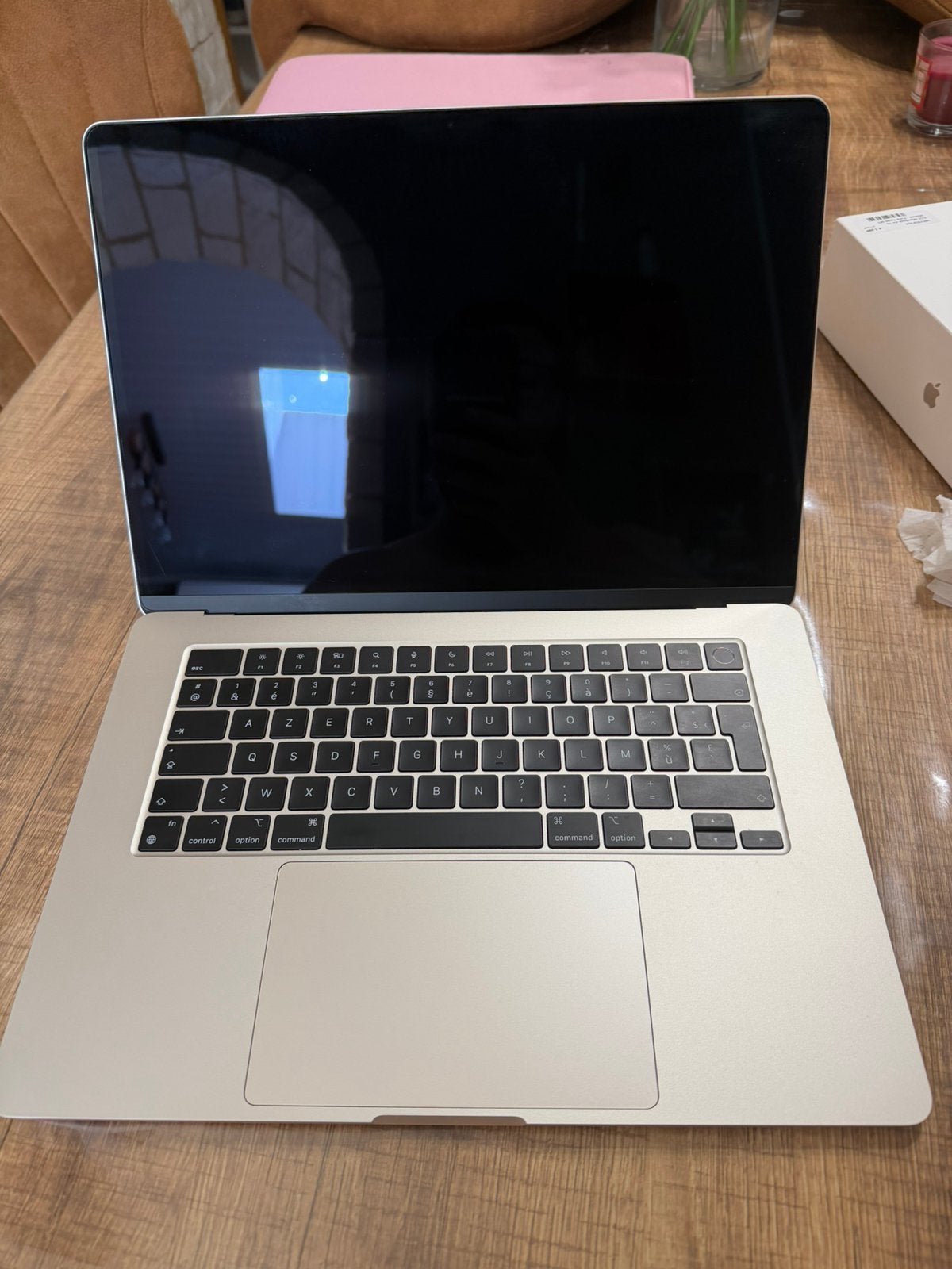 MacBook Air 15" 256Gb, Informatique & Logiciels, Apple Macbooks, Comme neuf, MacBook Air, 15 pouces, 256 GB, Azerty, Enlèvement