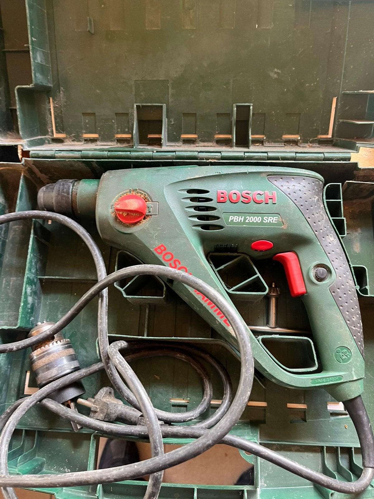 Bosch klopboormachine, Verzenden, Zo goed als nieuw