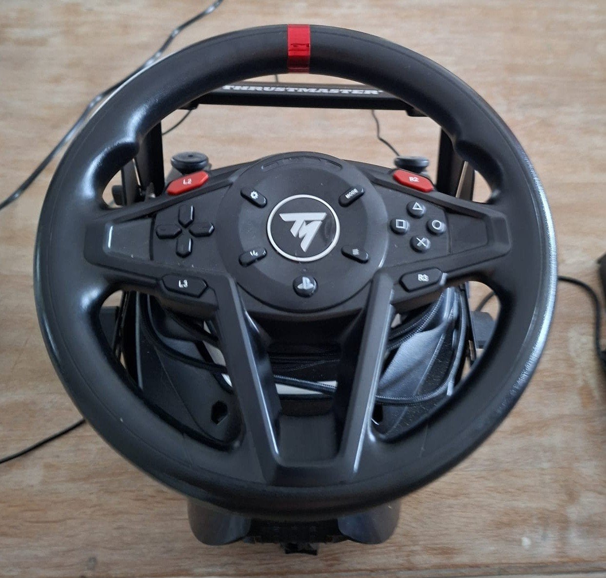 Thrustmaster T128-P - Racestuur, pedaalset én joystick !!!!!, Games en Spelcomputers, Spelcomputers | Sony Consoles | Accessoires