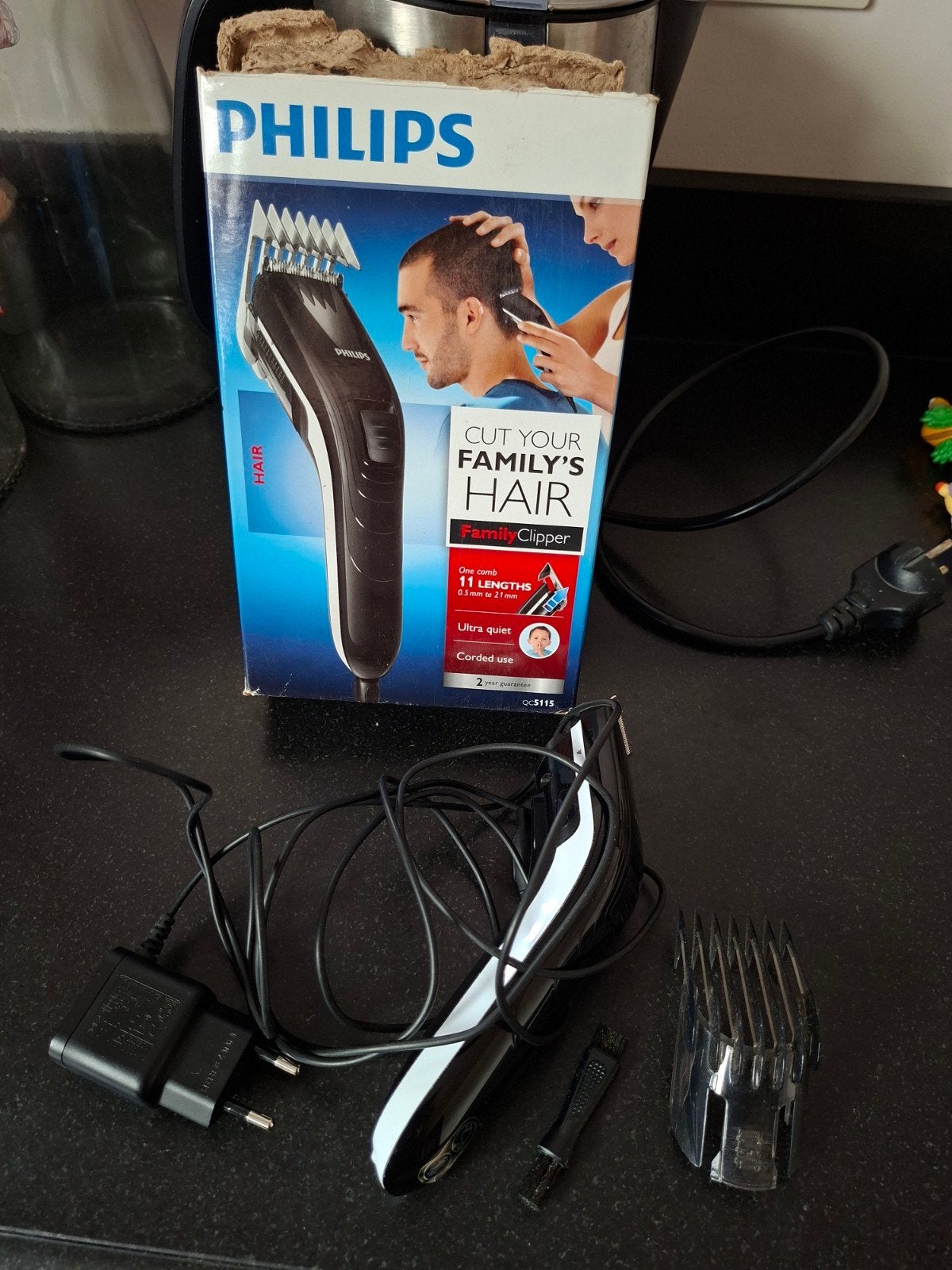Tondeuse à cheveux Philips, Electroménager, Enlèvement ou Envoi, Utilisé