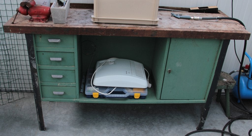 werkbank, Ophalen, Gebruikt, 120 tot 170 cm