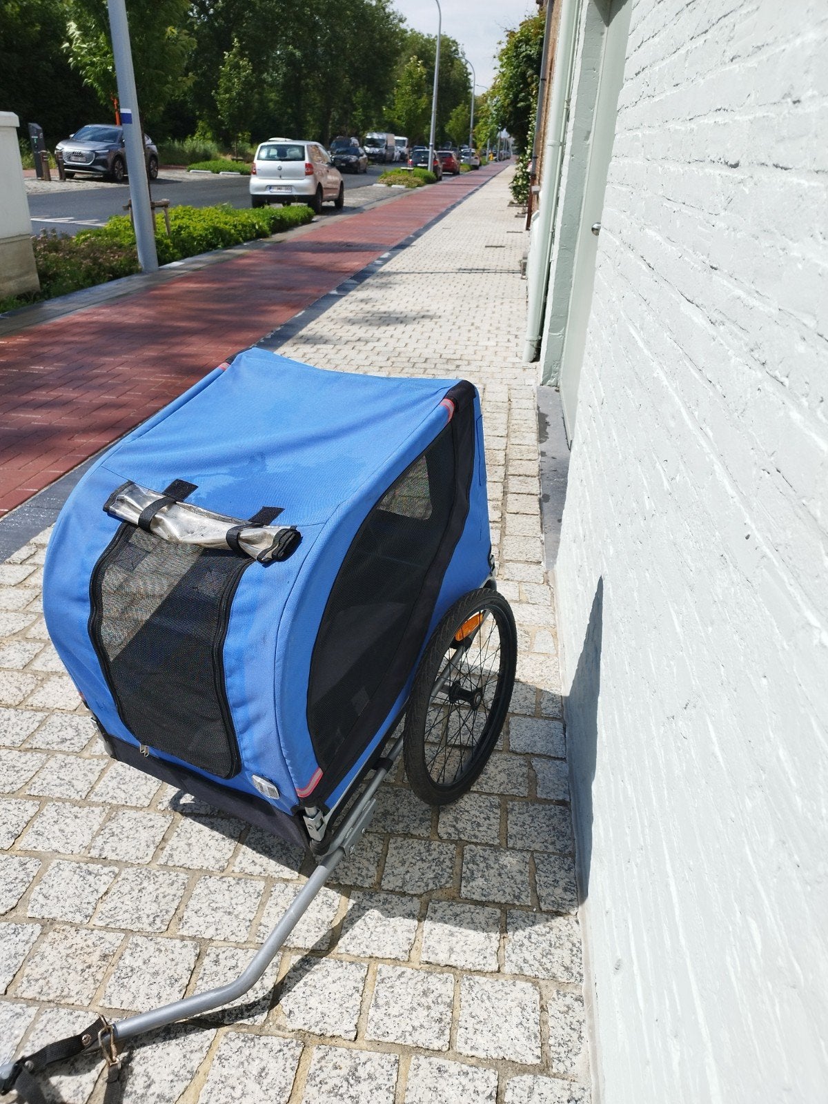 Transport kar hond, Ophalen