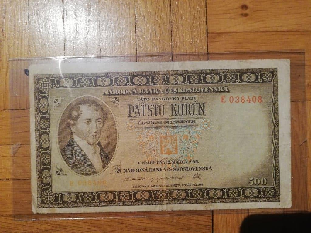 500 couronnes de 1946, Ophalen of Verzenden