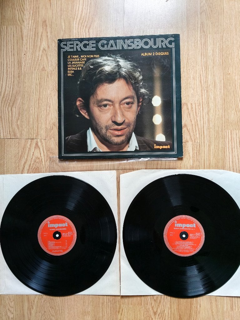 GAINSBOURG ALBUM 2 DISQUES, Double LP, Envoi