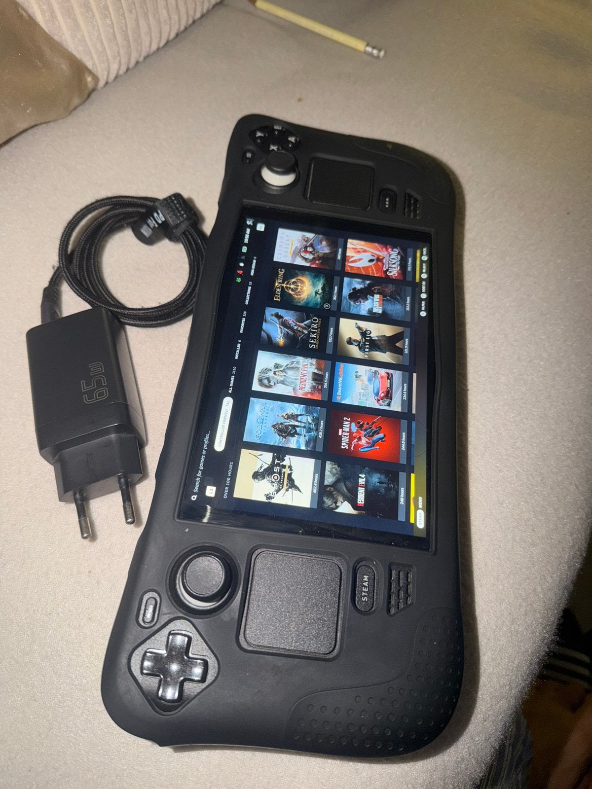 Steam Deck LCD 512 Go + microSD 512 Go - 1 To - Très bon éta, Consoles de jeu & Jeux vidéo, Enlèvement, Comme neuf