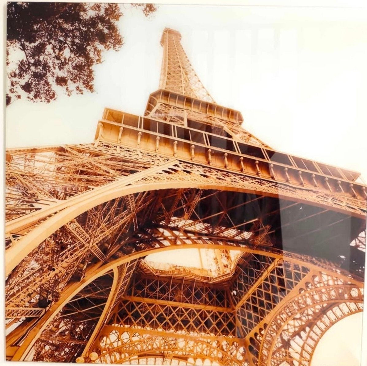 Toile sur verre 8080 Tour Eiffel Paris, Enlèvement