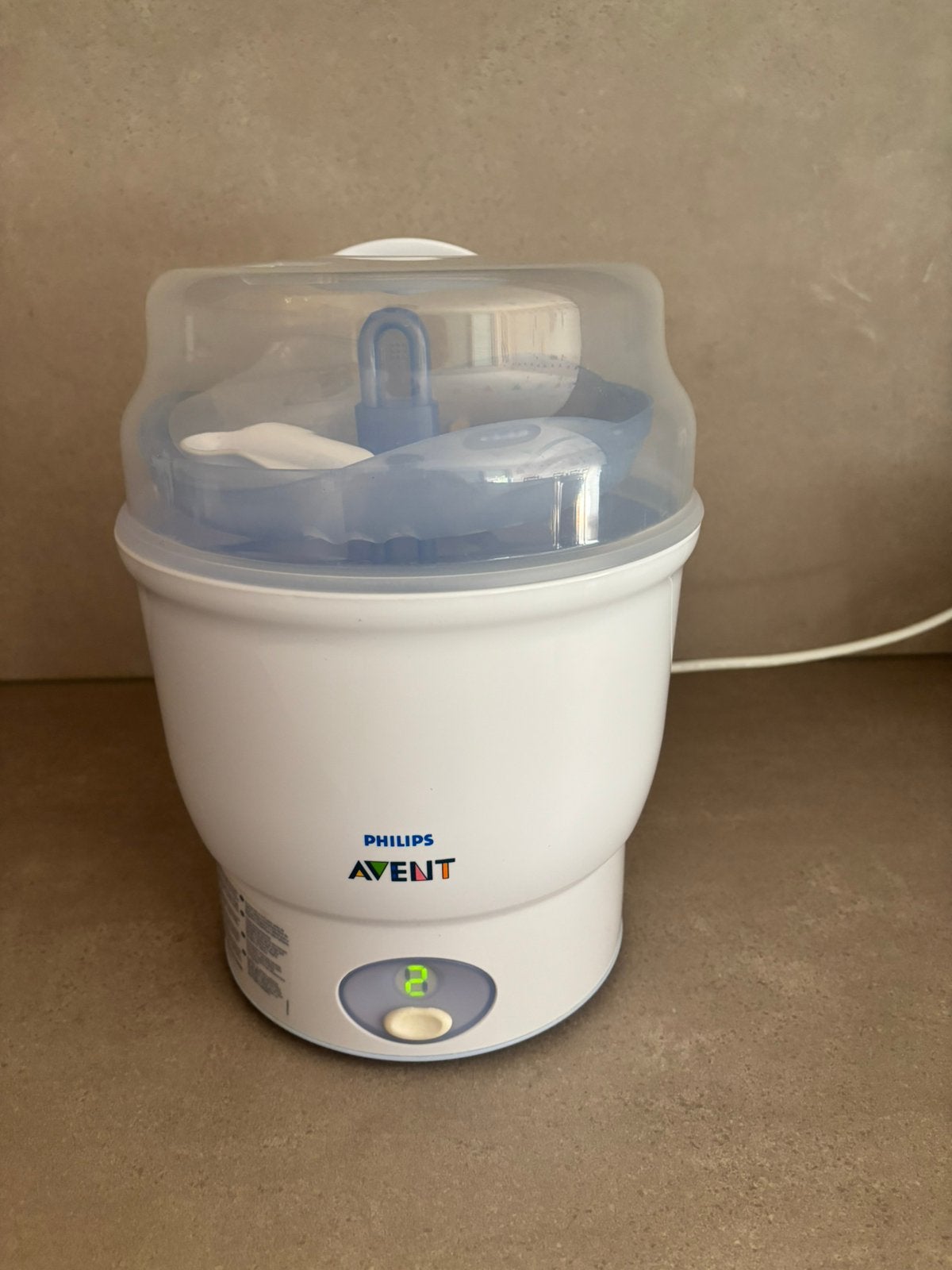 Philips Avent digitale stoomsterilisator, Ophalen, Gebruikt, Sterilisator, Philips Avent