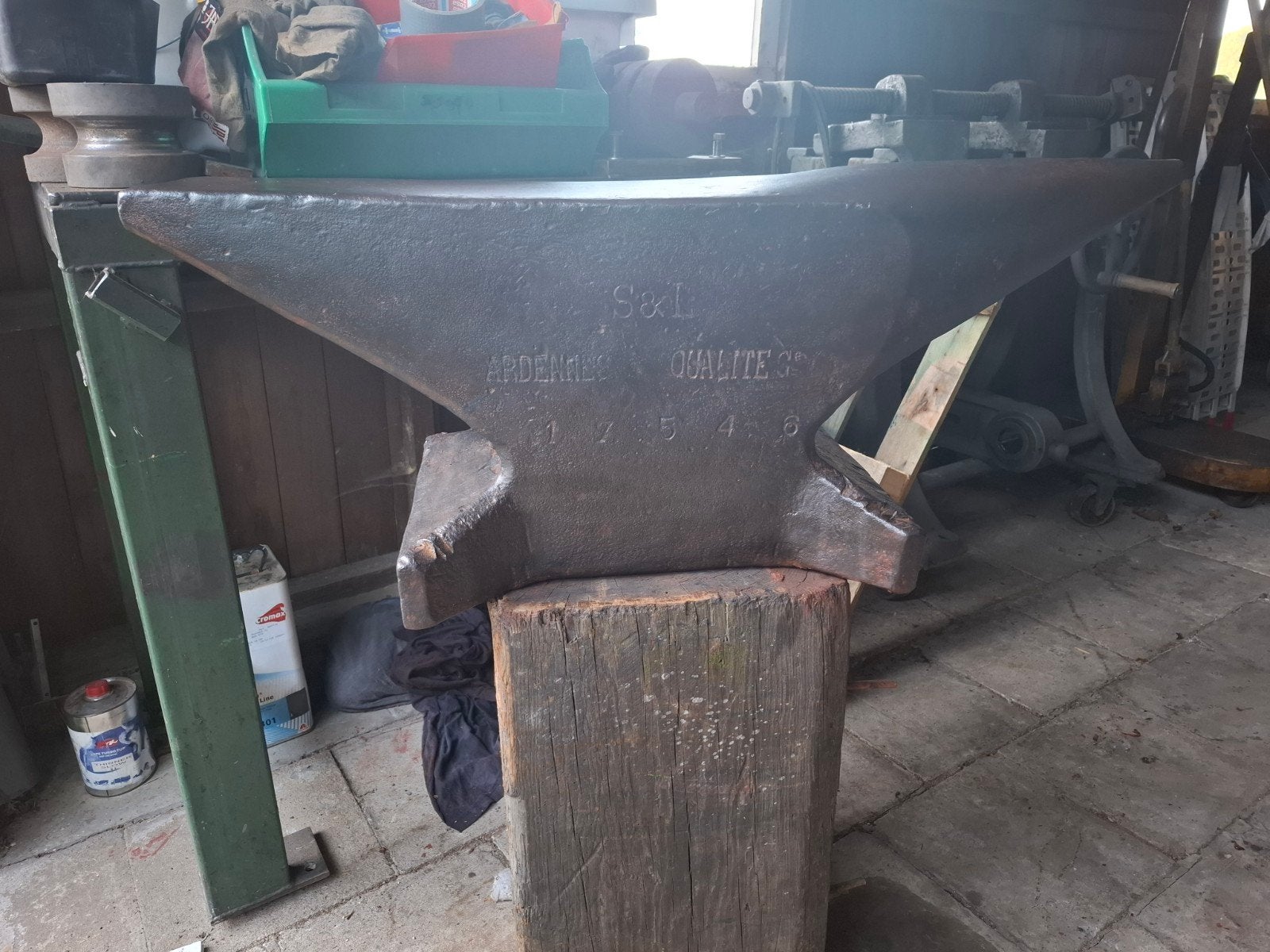 Aambeeld ardennes qualite S&L, Antiek en Kunst, Antiek | Gereedschap en Instrumenten, Ophalen