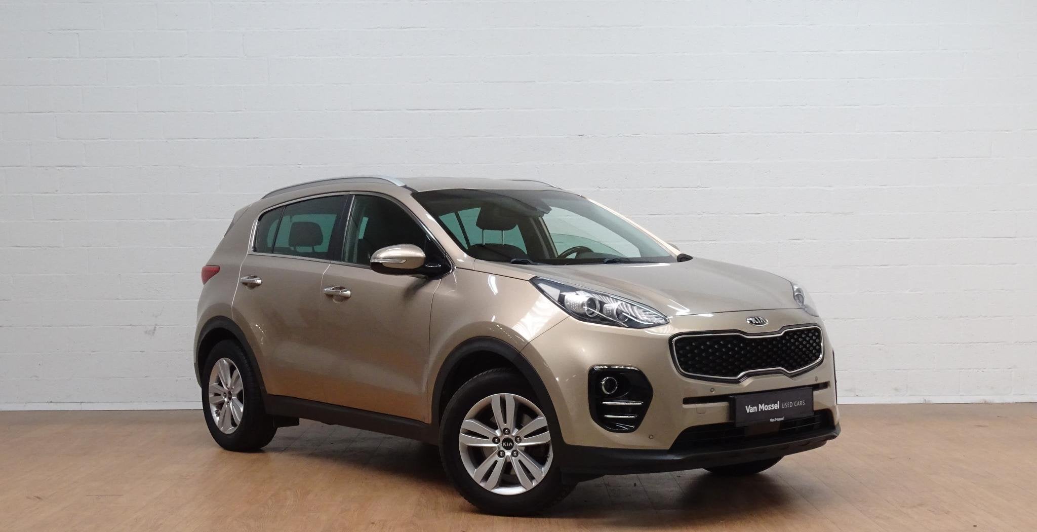 Kia Sportage Easy+ 1.6 2WD ISG EcoDynamics, Autos, Cuir, Euro 6, Beige, 5 portes