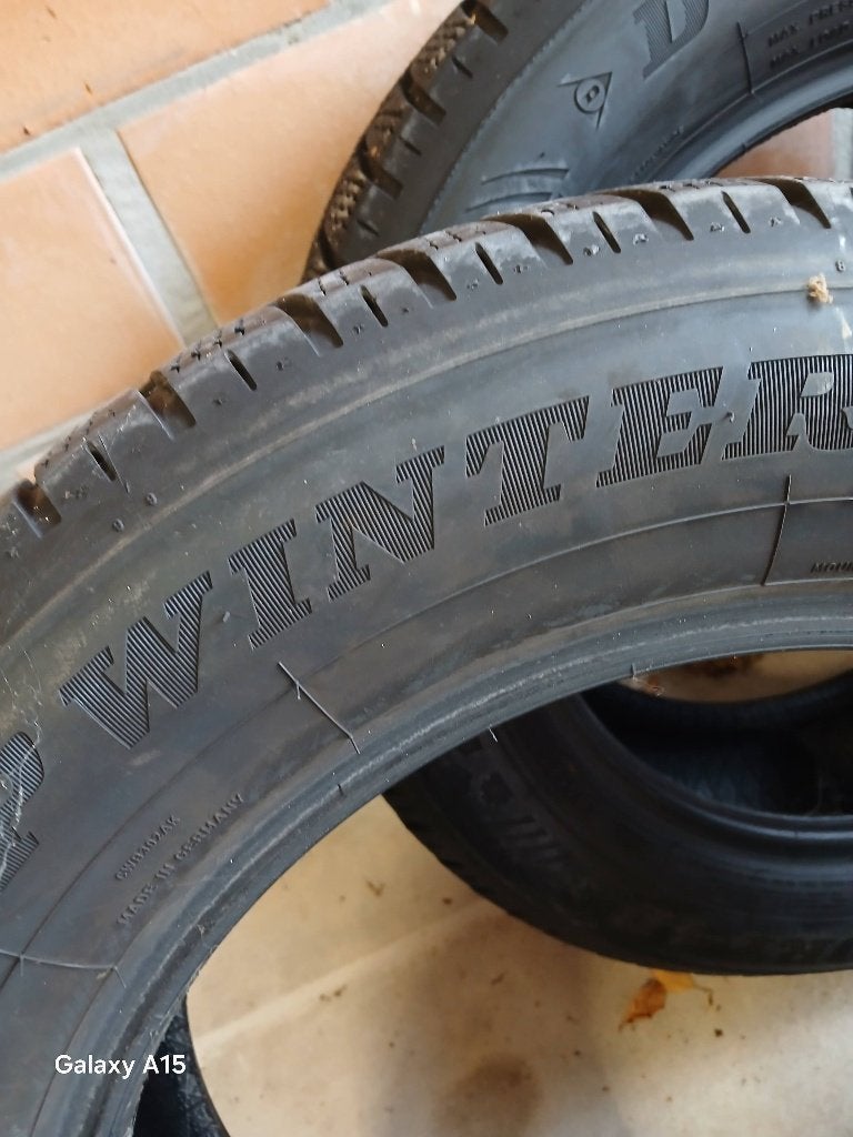 4xWinterbanden Dunlop 195/65SR16 €120, Auto-onderdelen, Ophalen, Gebruikt, 16 inch, Winterbanden