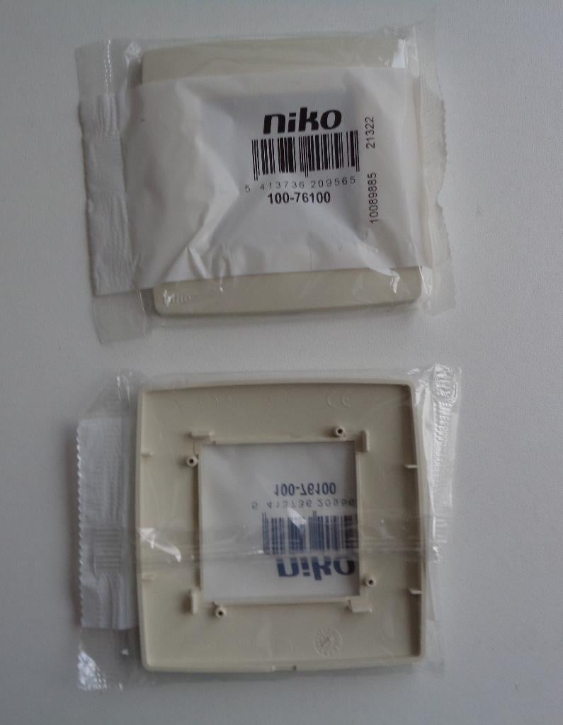 Niko original cream afdekplaten, Ophalen of Verzenden, Nieuw
