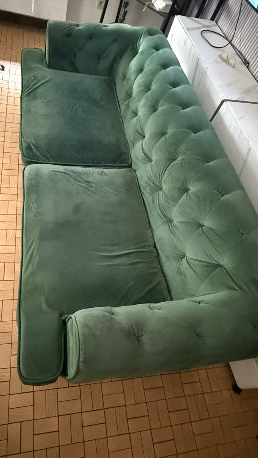 2 salon zetels met gebruiksporen, Huis en Inrichting, Zetels | Zetels, Ophalen, Gebruikt, Minder dan 75 cm, 150 tot 200 cm