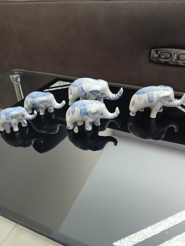 Troupeau vintage de figurines d’éléphants, Enlèvement ou Envoi, Comme neuf