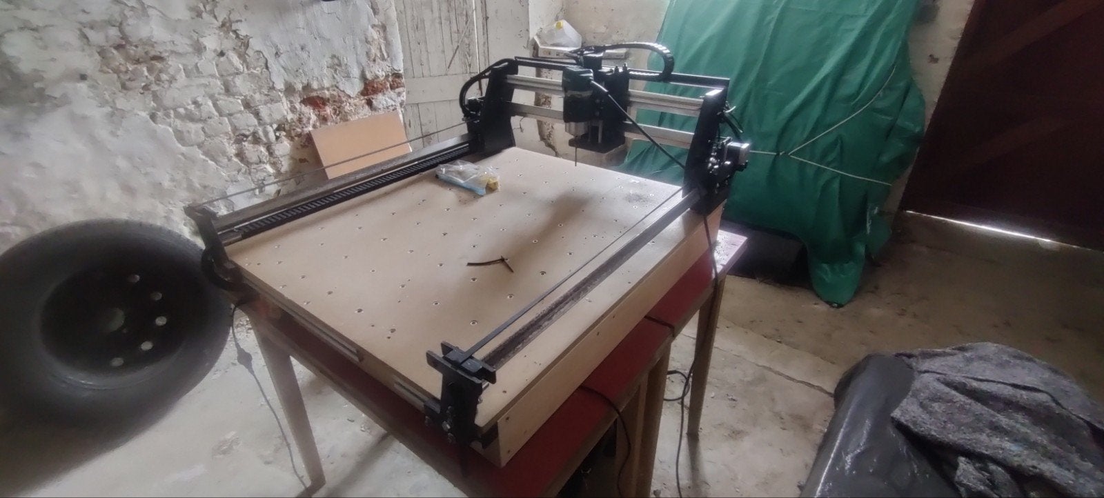 CNC-machine (freesmachine), Ophalen