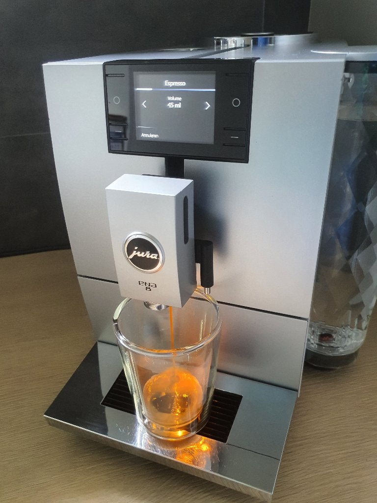 Jura Ena 8 refurbished, Ophalen, Afneembaar waterreservoir, Espresso apparaat, Refurbished