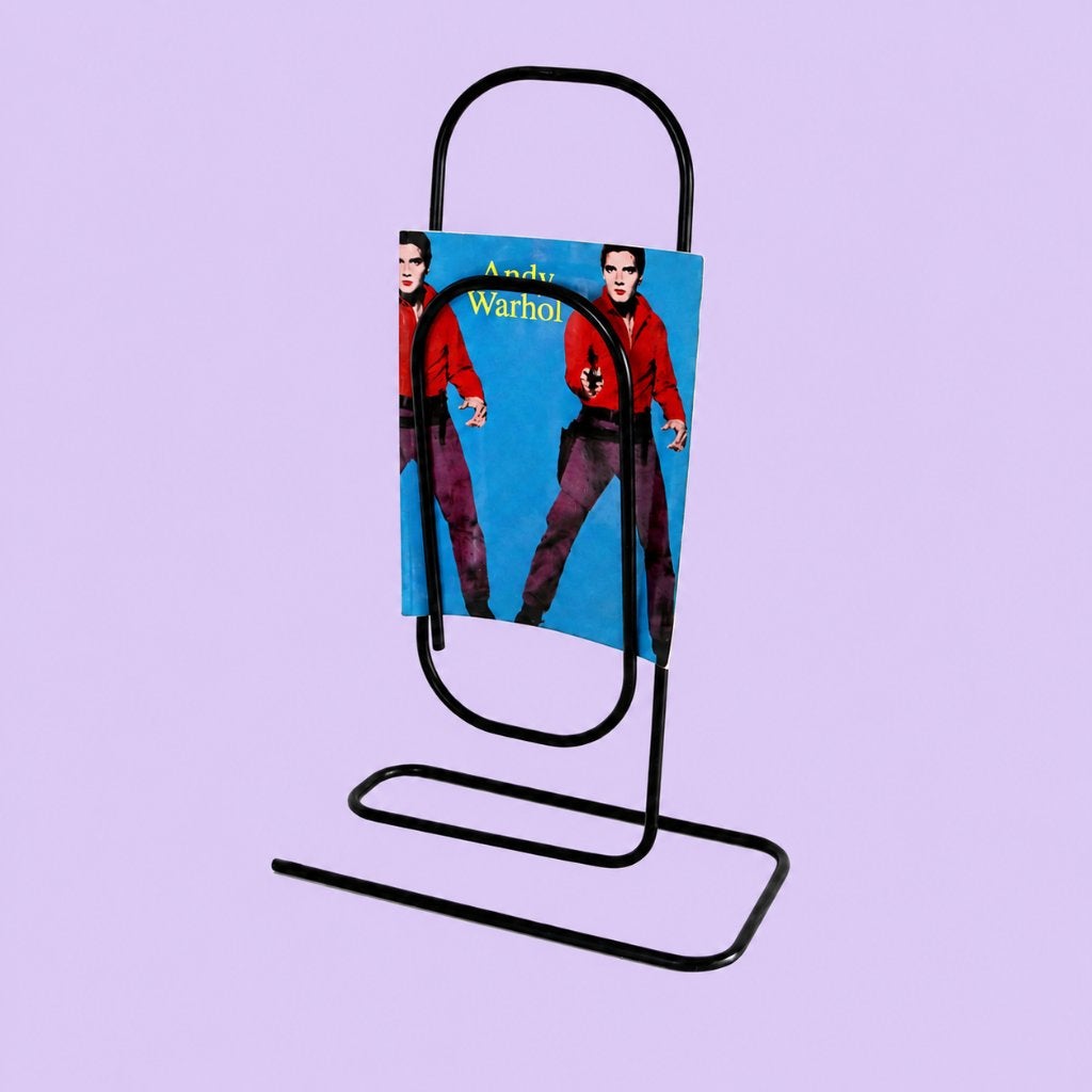 PoP ArT PaperClip Magazine Holder, Ophalen of Verzenden, Gebruikt, Metaal