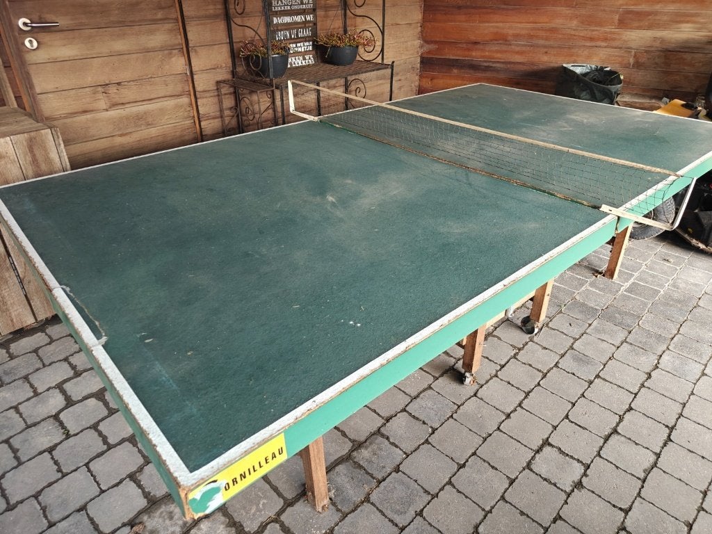 Ping Pong tafel, Sport en Fitness, Ophalen, Gebruikt, Overige typen, Inklapbaar