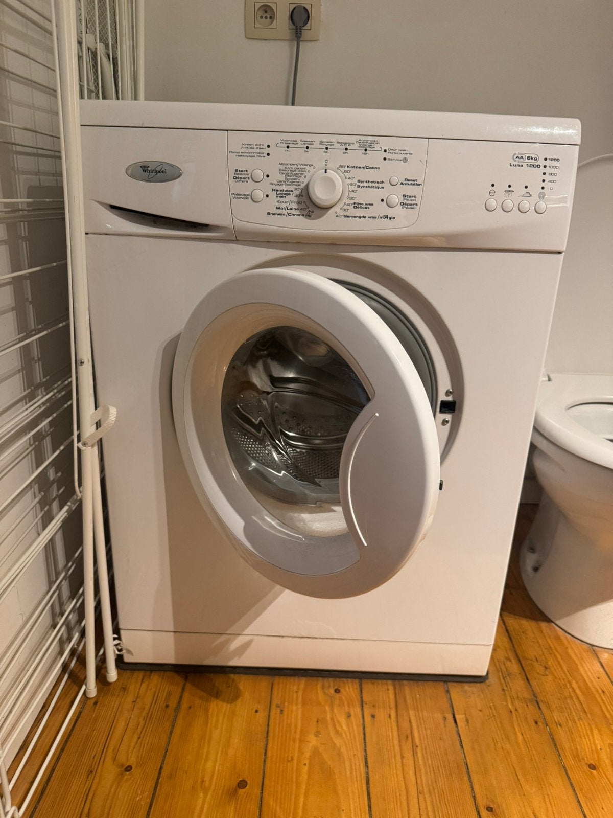 Whirlpool wasmachine LUNA 1200, Elektronische apparatuur, Ophalen of Verzenden, Zo goed als nieuw